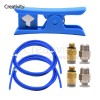 Bowden PTFE pipe Cutter Blue for 1.75mm Filament 8X25mm mold Spring PC4-M10 Pneumatic KJH04-M6 3D printer parts