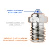 E3D V6 Bimetallic MY Nozzle High quality V6 Nozzle High Temperature Resistance 0.4/0.6/0.8mm 1.75mm M6 For V6 V5 Hotend