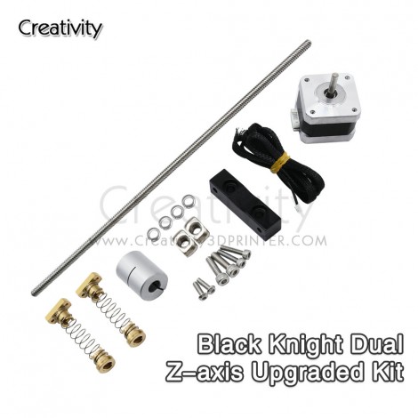 Black Knight Ender3 Double Z Axis Upgrade Kit with 42-34 Motor T8 Anti Backlas Nut For Ender3 Pro/S Ender 3 V2 Black Knight 3d printer Parts