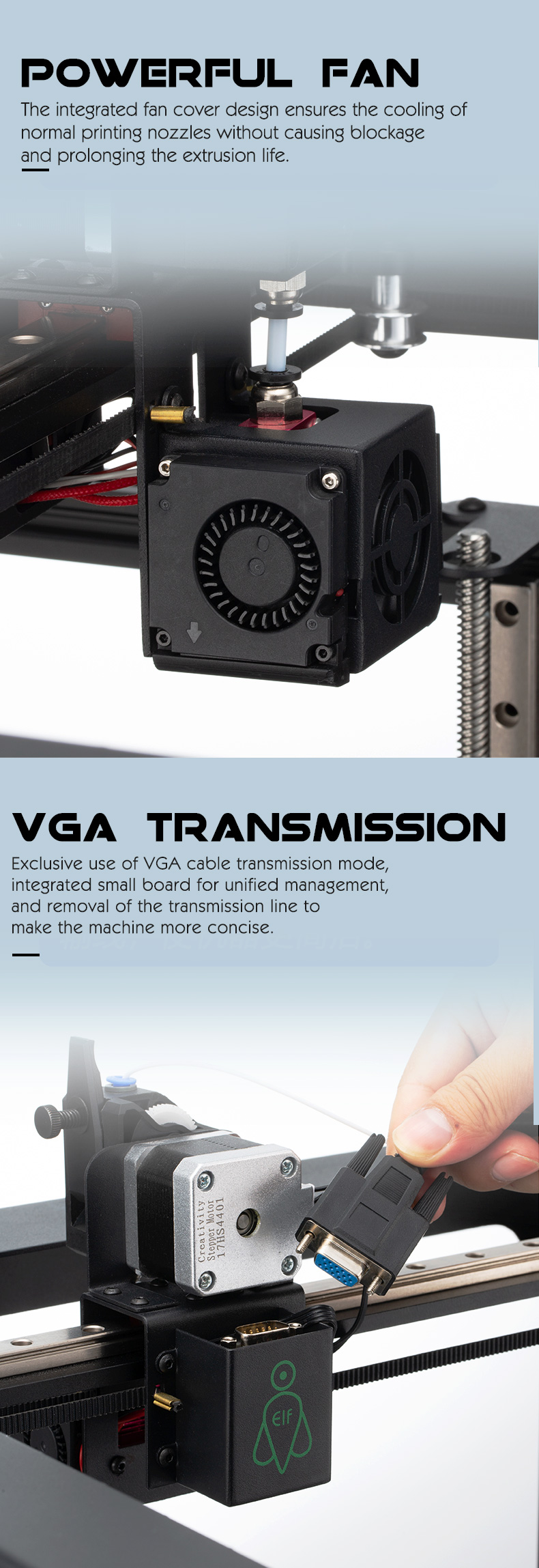 ELFPRO 3dprinter